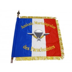 Drapeau de l'association Amicale Martiniquaise des Parachutistes