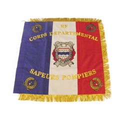 Drapeau de sapeur pompier - RF Corps Départemental