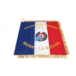 Drapeau de SOLDATS DE FRANCE OPEX - BEDEE - LA NOUAYE