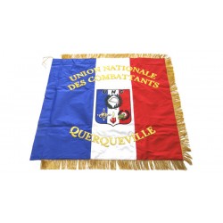 Drapeau de l' Union nationale des combattants Querqueville