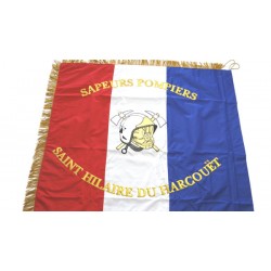 Drapeau de Sapeurs pompiers Saint Hilaire du Hargouët