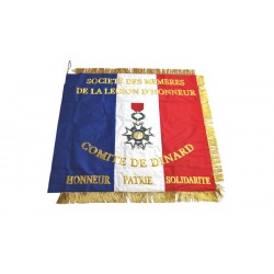 Drapeau de la Société des membres de la legion d'honneur Comite de Dinard