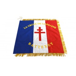 Drapeau de La croix de Lorraine Battexey