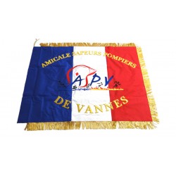 Drapeau d' Amicales sapeurs pompiers de Vannes