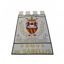 Drapeau brodé DOMUS DE SABELLIS