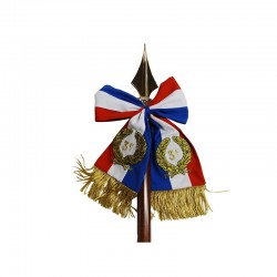 Drapeau brodé Cérémonie