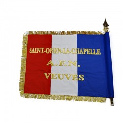 Drapeau de commémoration Saint-Onen-la-Chapelle AFN Veuves