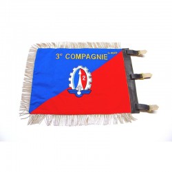 Drapeau brodé - 3è COMPAGNIE