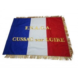 Drapeau de défilé, drapeau F.N.A.C.A Cussac-sur-Loire