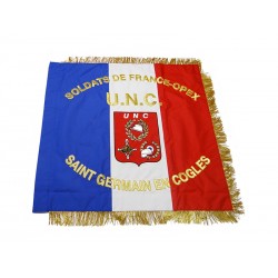 Drapeau militaire, Soldats de France-Opex U.N.C Saint Germain en Cogles