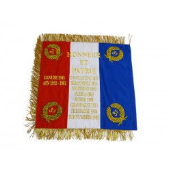 Drapeau de commémoration HONNEUR ET PATRIE Danube 1945 AFN 1952-1962