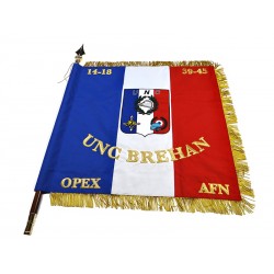 Drapeau de l'association UNC Brehan