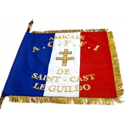 Drapeau association Amicale A.C.F.F.I de Saint-Cast Le Guildo