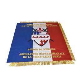 Drapeau de l'Association des Anciens Supplétifs de l'Armée Française A.A.S.A.F