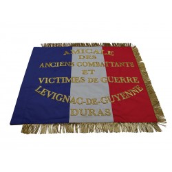 Drapeau militaire - Amicale des Anciens Combattants et Victimes de guerre Levignac-de-Guyenne Duras